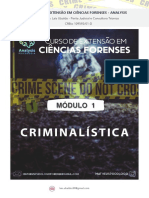 Material de Apoio - Módulo 1 - Criminalística