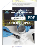 Curso de extensão em ciências forenses - Papiloscopia