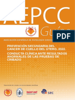 AEPCC Guia - Prevencion Cancer Cervix - 2022