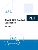 ZXA10 C610 Product Description - V1.1.0 - 20190411
