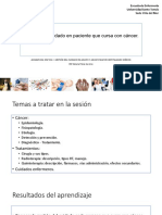 SesioÌ - N 10. GestioÌ - N Del Cuidado en Persona Con Caì - Ncer. Generalidades y Cuidados.