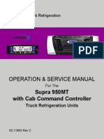Operation & Service Manual: Supra 950MT With Cab Command Controller