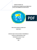 VERA MH - 20.78 - Paper Cara Pemilihan, Preparasi, Insersi Pasak Fiber Post Endo Tunggal Dan Pembuatan Inti Pasak