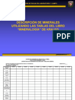 Descripcion de Minerales Tablas Krauss