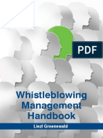 Whistleblowing Management Handbook: Liezl Groenewald