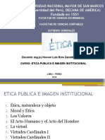 Etica Publica e Imagen Institucional - Estudios Generales - UNMSM-03.09.2018