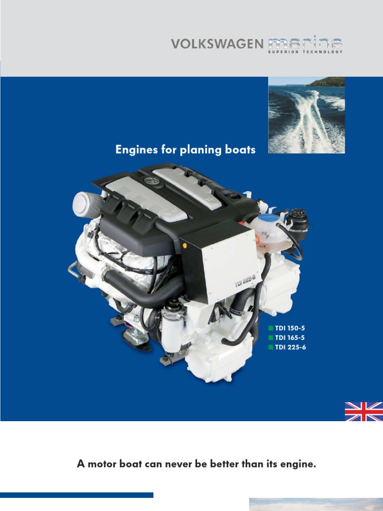 Volkswagen Marine Diesel Engines Overview | PDF | Turbocharger | Engines