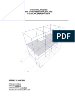 Structural Analysis Two Storey Residential Building San Julian, Eastern Samar