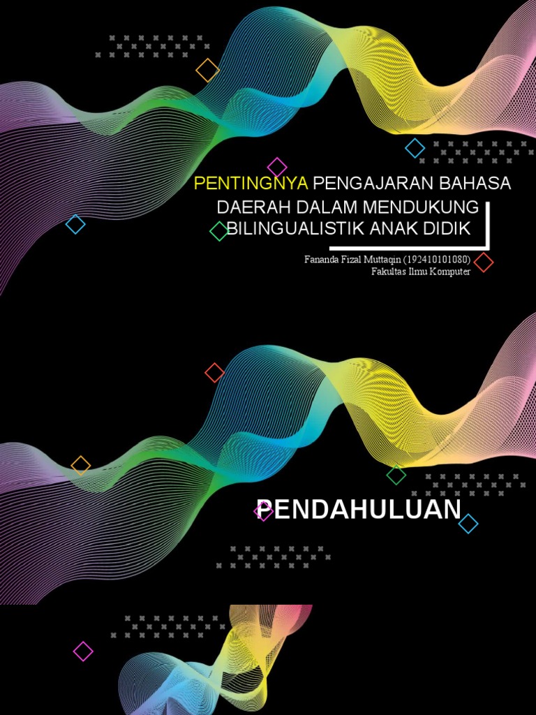 Tugas PPT Presentasi Bahasa Indonesia | PDF