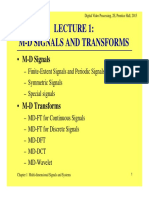 M-D Signals and Transforms