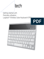 Wireless Solar Keyboard k760 Quickstart Guide