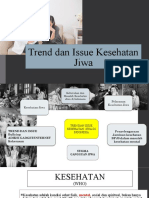 1 Trend - Isu - Keperawatan - Kesehatan - Jiwa