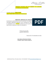 Manifestação - Produção de Provas - Francisca Sousa Da Conceicao