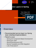 Service Layers in Spring