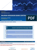 GBI-Kebanksentralan EKO4402 - Kuliah 12 Bauran Kebijakan Bank Sentral - FINAL