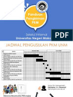 Panduan Seleksi Internal PKM UNM 2018