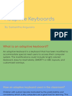 Adaptive Keyboards