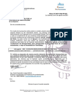 1 CARTA A EMPRESA 537 BIOSEGURIDAD Defensoria Del PuebloAlencastro