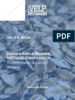 Velp E-Book: Dumas and Kjeldahl Method Comparison
