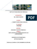 Mapa Conceptual - Clasificacion Compresores - Roberto Dario Perez Verdugo