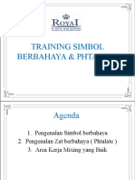 Training Pengenalan Simbol Berbahaya Dan Phtalate (070417)