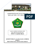 Administrasi Wali Kelas 21-22