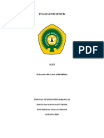 Tugas Geostatistik Kandungan Emas