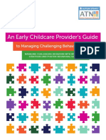 Early Childcare Providers Guide To Managing Challenging Behaviors