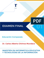 UCT - Educación Comparada - Examen Final - Respuestas