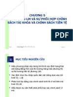 Chuong 5 Mo Hinh is-LM Va Su Phoi Hop Cs Vi Mo LT - PPT (Compatibility Mode)