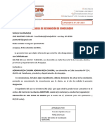 Designación de conciliador extrajudicial para caso de obligación de dar suma de dinero