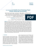 The International Satellite Cloud Climatology Proj