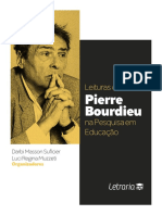 Leituras de Pierre Bourdieu Na Pesquisa em Educação