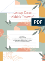 Konsep Dasar Akhlak Tasawuf (Kel.1)