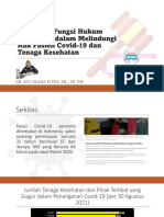 Materi Peran Dan Fungsi Hukum Kesehatan Dalam Melindungi Hak (Dr. Evi)