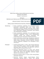 Download Peraturan Kepala BPN RI No 3 Tahun 2011 by Sigit Aribowo SN54674822 doc pdf
