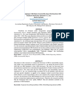 Analisis Pengungkapan CSR Dalam Sustainability Report Berdasarkan GRI Standard (Studi Pada Ajinomoto Co., Inc)