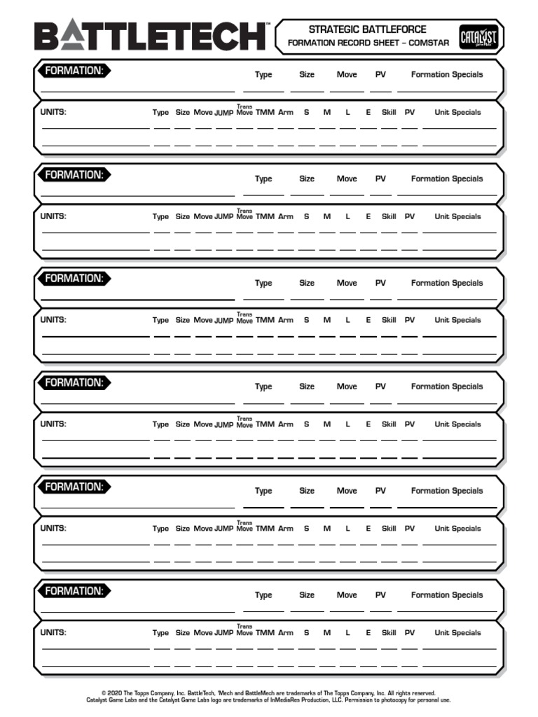 Battle of Tukayyid Supplemental Strategic Battleforce Formation