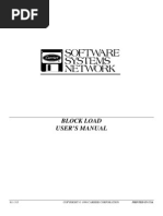 Download 24479682 HVAC Handbook CARRIER Block Load v3 Manual by gopikrisin SN54675100 doc pdf