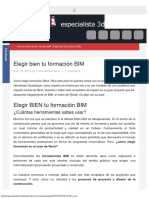 Elegir Bien Tu Formación BIM