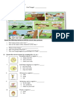 Latihan UAS Bahasa Inggris Kelas 2