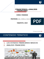 Estados financieros y análisis financiero