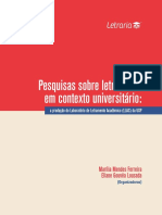 Pesquisas sobre letramento em contexto universitário a produção do Laboratório de Letramento Acadêmico (LLAC) da USP