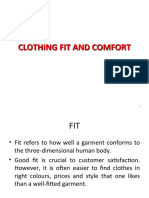 CLOTHING FIT AND COMFORT PPT