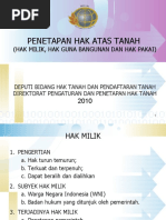 Download Bahan Ajar  Penetapan Hak Milik Hak Guna Bangunan dan Hak Pakai by Sigit Aribowo SN54675609 doc pdf