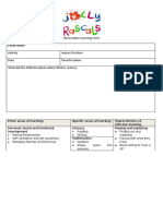 Observation Learning Form: Childs Name