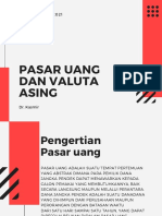 Pasar Uang Dan Valas