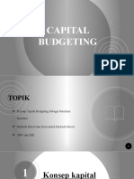 CAPITAL BUDGETING TEKNIK ANALISIS KELAYAKAN INVESTASI