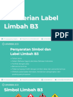 Pemberian Label Limbah B3