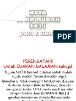 Nota UPKK Mudah Tahun 5